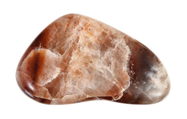 natural polished nepheline mineral cutout