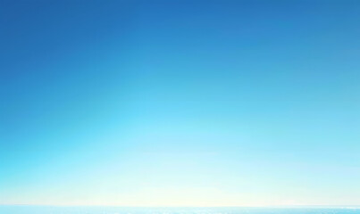 A clean background in sky blue or blue. Soft Panoramic Gradient,Generative AI 