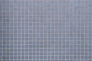 ブルーグレーのタイルの壁