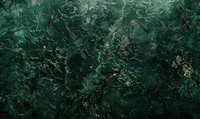green texture background dark wall backdrop wallpaper dark tone black or dark gray rough grainy stone, Generative AI