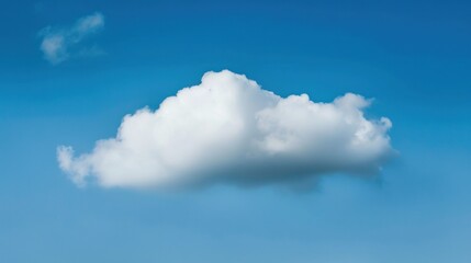 white cloud with blue sky background 