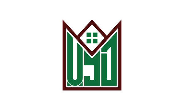 UJD initial letter real estate builders logo design vector. construction, housing, home marker, property, building, apartment, flat, compartment, business, corporate, house rent, rental, commercial
