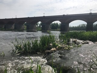 bridge over the river