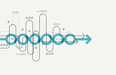 Abstract arrow direction. Technology background. High speed. Hi-tech