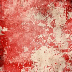 Grunge Background Texture in the Colors Red and White created with Generative AI Technology