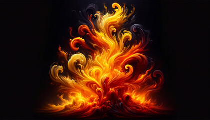 Dynamic Flames