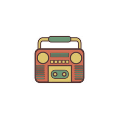 Radio Retro Vintage Icon Design