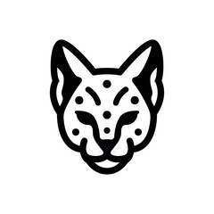 wildcat icon vector illustration