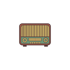 Radio Retro Vintage Icon Design