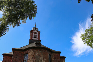 A four-sided turret with dormers on the roof of the church © Mariusz
