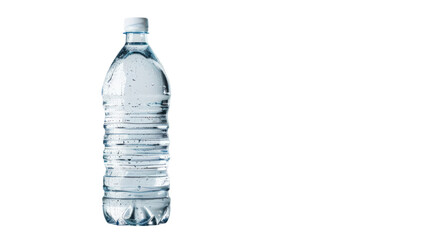  Bottle of water, Isolated on transparent background.