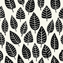 Fototapeta premium Vector seamless pattern. Modern repeating floral texture. Fancy print with stylized flowers. Can be used as swatch for illustrator.