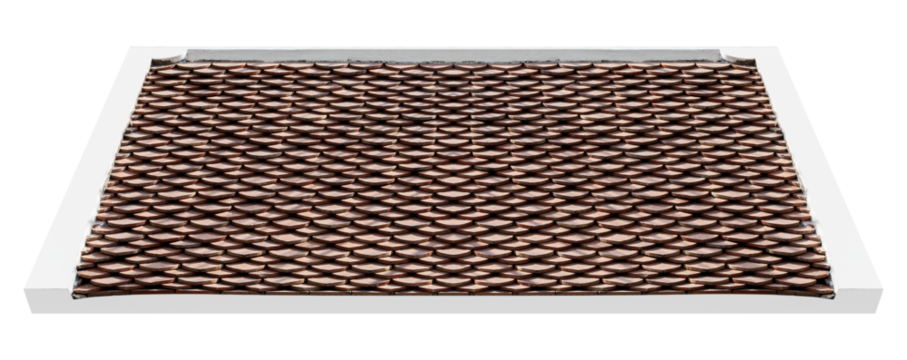 Mockup brown tile roof
