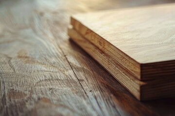 A detailed close-up of a piece of wood on a table. Perfect for interior design projects