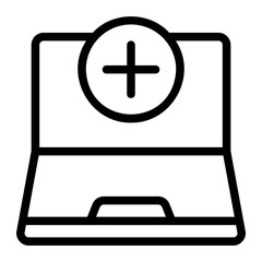 website line icon