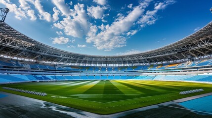 Stadiums with LEED certifications hosting international sports competitions