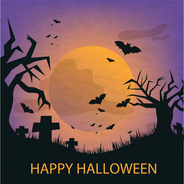 Happy Halloween Pumpkin Halloween Background Design