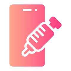 smartphone gradient icon