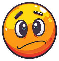 Fototapeta premium Stress Ball for Patient Anxiety Relief. Isolated on a Transparent Background. Cutout PNG.