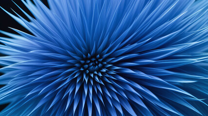 Abstract bright aster flower at a macro shot - obrazy, fototapety, plakaty