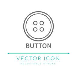 Button Line Icon