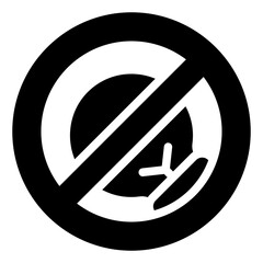 No Light glyph icon