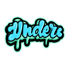 graffiti lettering typography art illustration