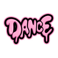 graffiti lettering typography art illustration