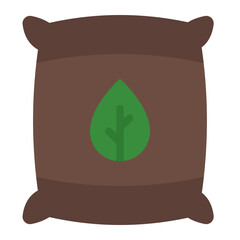 Fertilizer flat icon