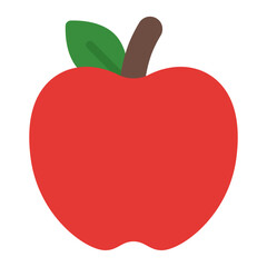 Apple flat icon