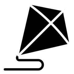 Kite glyph icon