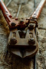 large steel scissors