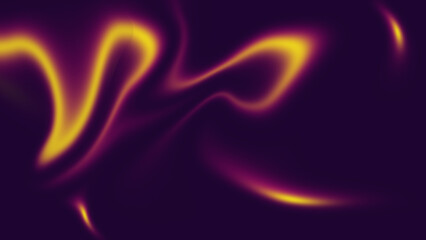 abstract background design with dark purple and bright yellow liquid-style wallpaper