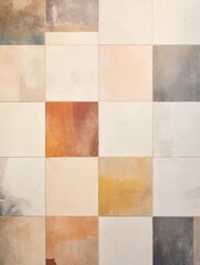 Beige marble tile tile colors stone look, in the style of mosaic pop art