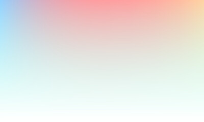 transparent soft colorful gradient effect