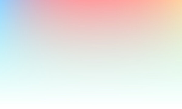 transparent soft colorful gradient effect