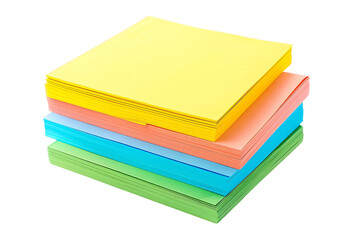stack of colorful sticky notes