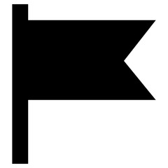 flag icon, simple vector design