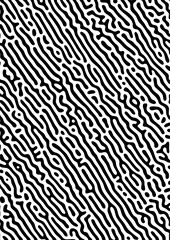 Organic turin pattern in bright pink colours