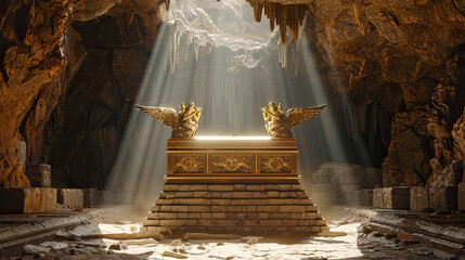 Illustration about Ark of the covenant.