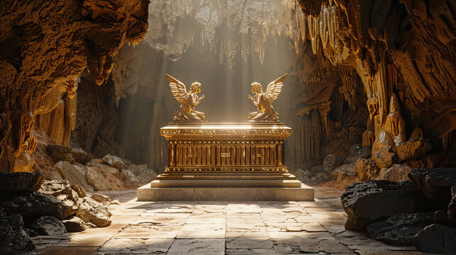 Illustration about Ark of the covenant.