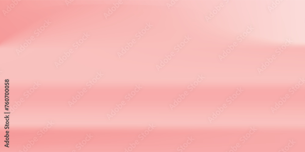Poster vector empty pastel pink color studio table room background ,product display with copy space for dis