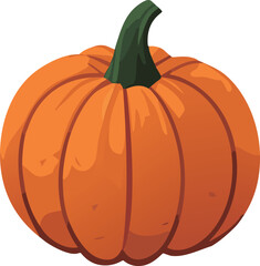 Isolated pumpkin vector