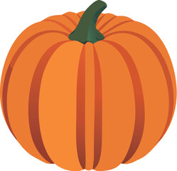 Isolated pumpkin vector