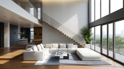 Contemporary Urban Loft Interior