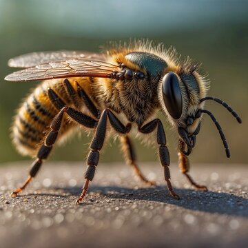 Biene. Generative AI Technologie