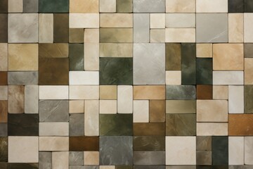 Khaki marble tile tile colors stone look, in the style of mosaic pop art