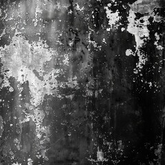 Grunge Background Texture in the Colors Black and White created with Generative AI Technology