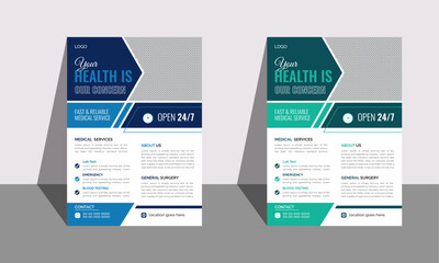 Medical Healthcare Flyer Template