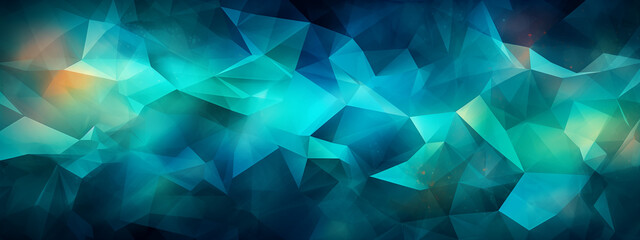 Obraz premium Ethereal Blue Geometric Abstract Background